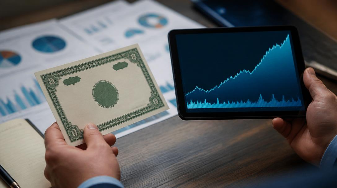 Akcie vs. ETF: Velké srovnání pro ty, kteří váhají, kam poslat své volné peníze