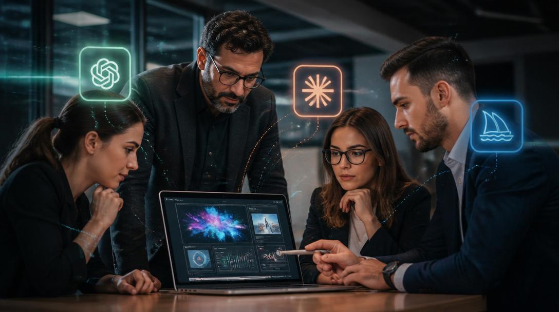 ChatGPT, Claude i Midjourney: kde pomáhají a kde škodí webu