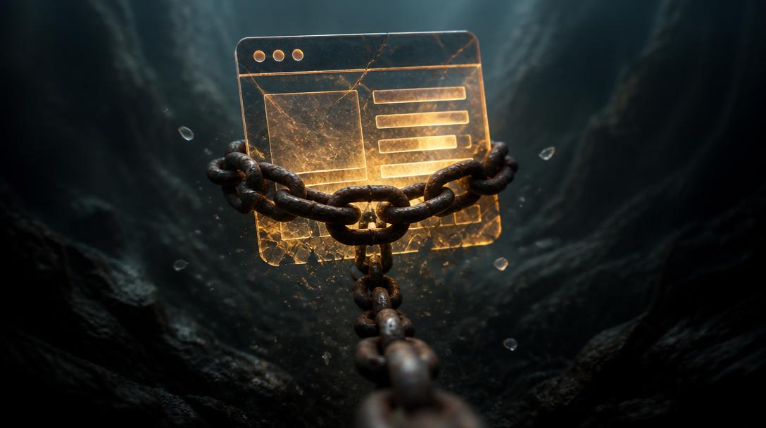 Když vás odkazy táhnou dolů: kde se láme důvěra webu